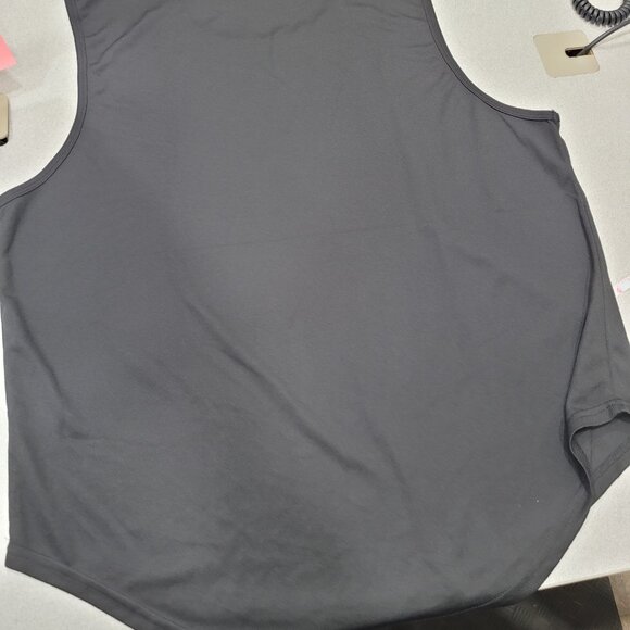 (4 For $20) Men's Three Cross Muscle Tank, size Large Black Shirt, white crosses - Picture 6 of 6